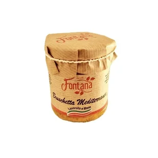 Bruschetta Mediterranea, 190 g / Agricola Fontana - Majonezy i dressingi Bruschetta Mediterranea, 190 g / Agricola Fontana - Majonezy i dressingi - miniaturka - grafika 1