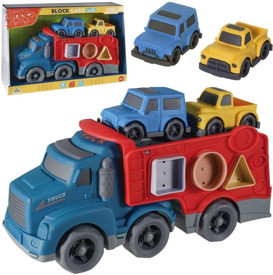 Auto laweta sorter z dwoma autami