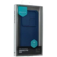 Etui i futerały do telefonów - Nillkin Etui z ochroną aparatu CamShield Pro do Galaxy S23, niebieskie - miniaturka - grafika 1