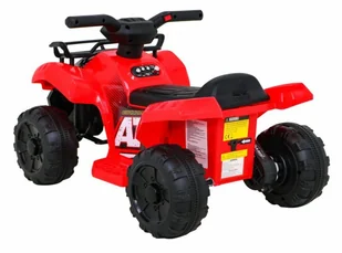 Quad Storm na akumulator dla dzieci Czerwony + Silnik 25W + MP3 USB + LED - Pojazdy elektryczne dla dzieci - miniaturka - grafika 5