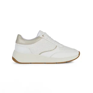 Damskie Sneakersy GEOX D CRISTAEL D D45MXD-054AJ-C1327 – Biały - Półbuty damskie - miniaturka - grafika 1