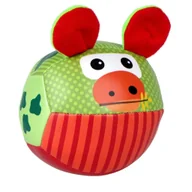 Zabawki kreatywne - Piłka miękka z uszkami Krowa - zabawka - miniaturka - grafika 1