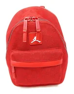 Plecaki - Nike Jordan plecak monogram czerwony MA0758-R78 Średni rozmiar O/S, Czerwony - miniaturka - grafika 1