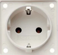 Gniazdka elektryczne - Hager Polo Integro Flow Gniazdo SCHUKO biały mat 947782502 947782502 - miniaturka - grafika 1