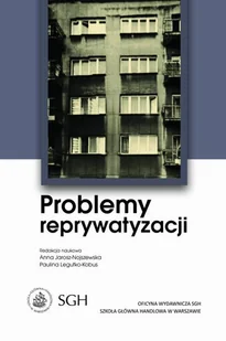 Jarosz-Nojszewska Anna, Legutko-Kobus Paulina Problemy reprywartzacji - dostępny od ręki, natychmiastowa wysyłka - Książki o architekturze - miniaturka - grafika 1