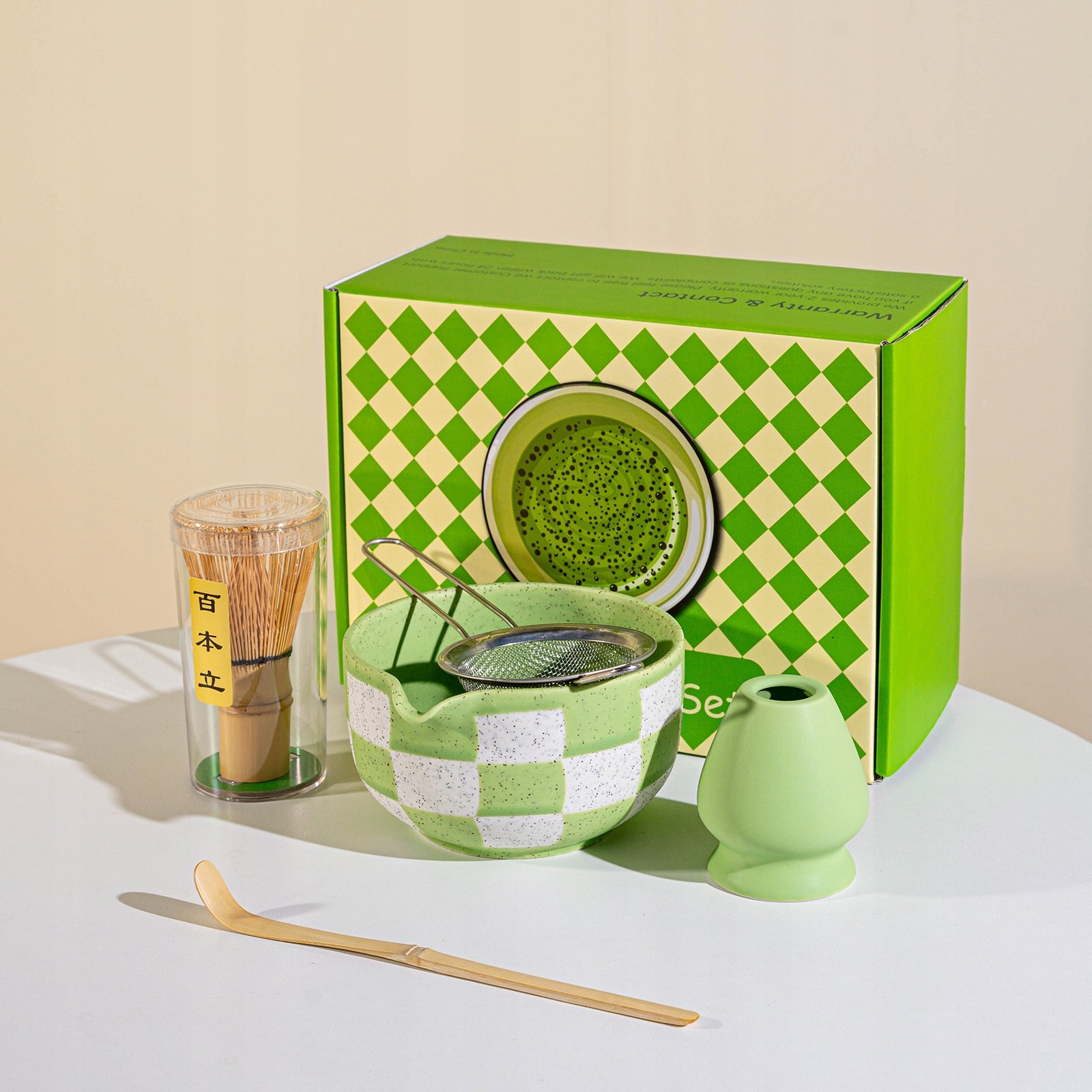 Zestaw prezentowy do herbaty Matcha Zestaw Mioteł Matcha Z Trzepaczką