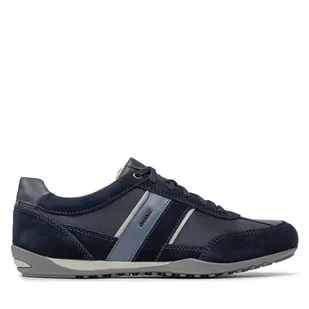 Sneakersy Geox U Wells C U52T5C 02211 C4021 Granatowy - Sneakersy męskie - miniaturka - grafika 1