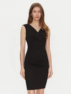 Sukienki - Rinascimento Sukienka koktajlowa CFC0122540003 Czarny Regular Fit - miniaturka - grafika 1