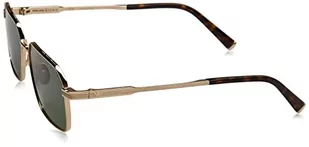 Police Unisex SPLG33 okulary przeciwsłoneczne, złote, 56, złoto, 56 - Okulary przeciwsłoneczne - miniaturka - grafika 1