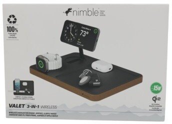 Ładowarka PowerNeed Nimble Valet 3-in-1 Wireless Charger