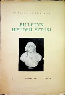 Biuletyn historii sztuki nr 3 - Książki o kulturze i sztuce - miniaturka - grafika 1