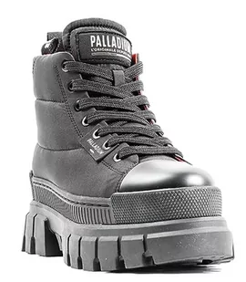 Palladium Revolt Boot OVERCUSH, Trampki damskie, Czarne/Czarne, 39 EU, czarny, 39 EU - Trampki damskie - miniaturka - grafika 1