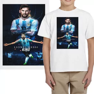 3180 KOSZULKA DZIECIĘCA LIONEL MESSI ARGENTYNA 152 - Moda i Uroda OUTLET - miniaturka - grafika 1