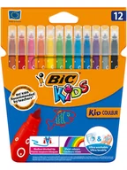 Przybory szkolne - Bic Flamastry (12 szt.) "Kid Couleur" - miniaturka - grafika 1