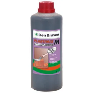 Domieszka w płynie do zapraw murarskich i tynkarskich Plastimix-M 1 l Den Braven - Folie budowlane - miniaturka - grafika 1