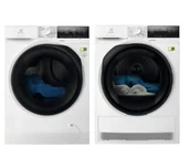 Zestawy zintegrowane AGD - Electrolux pralka 700 SteamCare EW7F3487UP 8kg 1400obr/min + suszarka 700 DelicateCare EW7D387UP 63,6cm 8kg - miniaturka - grafika 1