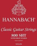 Struny gitarowe  - Hannabach 652396 Saiten für Klassik Gitarre Serie 800 Super High Tension versilbert - E6 652396 - miniaturka - grafika 1