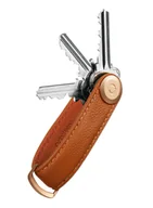 Etui na klucze - Skórzane etui organizer na klucze Orbitkey Pebbled Leather - amber - miniaturka - grafika 1
