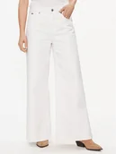 Spodnie damskie - Pepe Jeans Jeansy PL204684 Biały Bootcut Fit - miniaturka - grafika 1