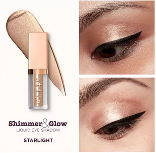Stila Shimmer and Glow Liquid Eye Shadow - płynny cień do oczu Starlight - Cienie do powiek - miniaturka - grafika 4