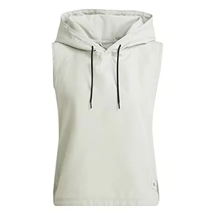 adidas Damska bluza z kapturem W Prly Rfto VST, Verlin, XL - Bluzy damskie - miniaturka - grafika 1
