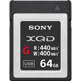 Sony XQD 64GB 440/400 Mb/s - kurier GRATIS - Karty pamięci - miniaturka - grafika 1