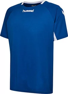 Koszulki męskie - Hummel Hummel Core Team Jersey koszulka męska S/S niebieski True Blau M 203436-7045 - grafika 1