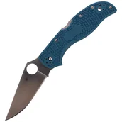 Noże - Spyderco inc Nóż Stretch 2 Blue FRN Straight Spine K390 (C90FP2K390) C90FP2K390 - miniaturka - grafika 1