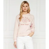 Bluzy damskie - Tommy Hilfiger Bluza VARSITY RAGLAN | Regular Fit - miniaturka - grafika 1