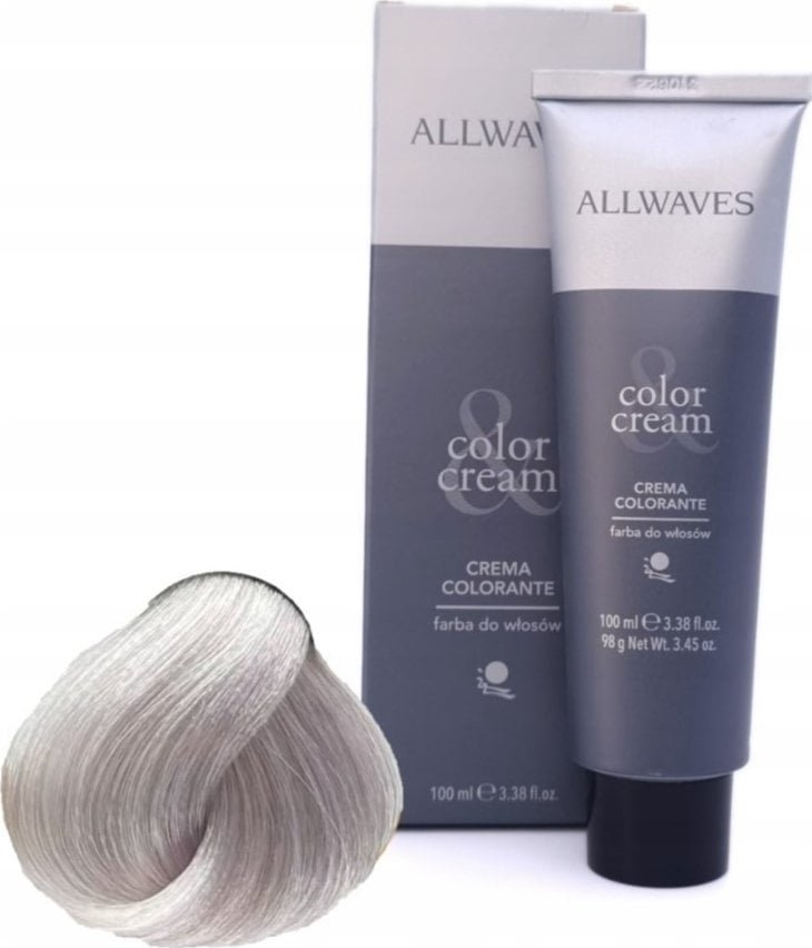 Allwaves ALLWAVES Farba do włosów 11.07 - Naturalny Piaskowy Super Rozjaśniacz - 100ml