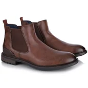 Botki męskie - Sztyblety męskie Wrangler 20253040.JCU TORTOISE SHELL R.45 - miniaturka - grafika 1