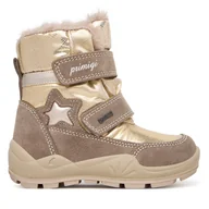 Buty dla dziewczynek - Śniegowce Primigi GORE-TEX 8881511 M Brązowy - miniaturka - grafika 1