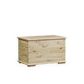 Meble do przedpokoju - Skrzynia na Pościel Modern Meble Doktór Bejca Czarna - miniaturka - grafika 1