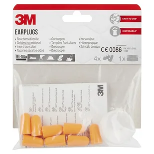 3M ZATYCZKI do uszu 1100C4, 4pary - Akcesoria BHP - miniaturka - grafika 4
