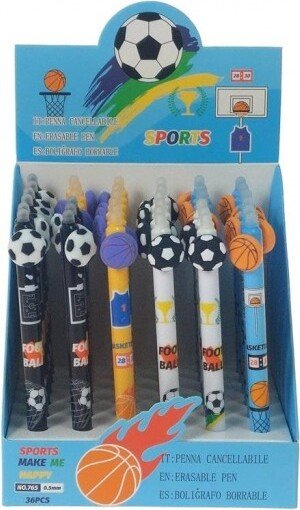 Długopis ścieralny piłka (36szt)