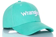 Czapki męskie - Wrangler, Czapka męska, Colour Cap Spectra Green W0M38U5Wb, rozmiar uniwersalny - miniaturka - grafika 1