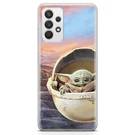 Etui i futerały do telefonów - ERT GROUP etui na telefon Samsung A32 4G LTE, case oryginalny i oficjalnie licencjonowany przez Star Wars, wzór Baby Yoda 005, optymalnie dopasowane, plecki z TPU - miniaturka - grafika 1