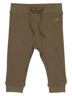 Spodenki dla niemowląt - Minymo Spodnie dresowe w kolorze brązowym - grafika 1