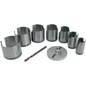 Wiertła - MEGA Otwornica 1" 26-63mm hartowane zęby 7 części - miniaturka - grafika 1