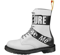 Botki męskie - glany DR. MARTENS - DM 1490 SXP WHITE SEX PISTOLS BACKHAND (DM24785100)-44 - miniaturka - grafika 1