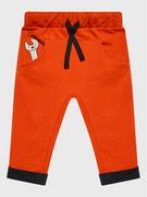 Spodnie i spodenki dla dziewczynek - United Colors Of Benetton Spodnie dresowe 3J74GF00X Czerwony Regular Fit - miniaturka - grafika 1