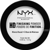 Pudry do twarzy - NYX Professional Makeup - HD FINISHING POWDER - Prasowany puder transparentny do makijażu - 2,8 g - miniaturka - grafika 1