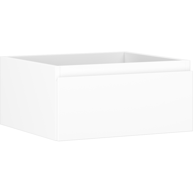 Mexen Orio szafka łazienkowa podumywalkowa 50 cm, 1 szuflada, biała mat- 91A10-05023-1-BF01