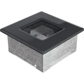 Akcesoria kominkowe - Kratki.pl kratka 11/11 grafitowa 11G - miniaturka - grafika 1