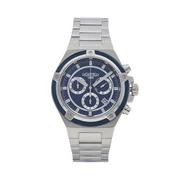 Zegarki męskie - Zegarek ROAMER - Tempomaster Chrono 221837 41 45 20 Silver/Blue - miniaturka - grafika 1