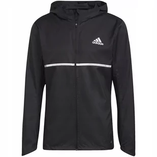 Kurtka męska adidas Own The Run czarna H58592 XL - Kurtki męskie - miniaturka - grafika 1