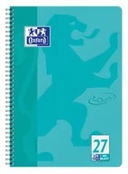 Notesy i bloczki - Oxford TOUCH notatnik A4+ 80 ark. Kolor Aqua - miniaturka - grafika 1