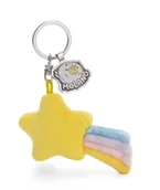 Plecaki - NICI 62217 Brelok do kluczy, spadająca gwiazda, wierny pluszowy towarzysz przy plecaku lub torbie, zawieszka, wisiorek dla małych i dużych, 6 cm, żółty - miniaturka - grafika 1