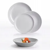 Serwisy obiadowe - Komplet Obiadowy 18 Ele Szary Pampille Luminarc - miniaturka - grafika 1