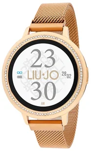 LIU JO SWLJ070 Smartwatch Eye Gold Gleam Złoty - Smartwatch - miniaturka - grafika 1